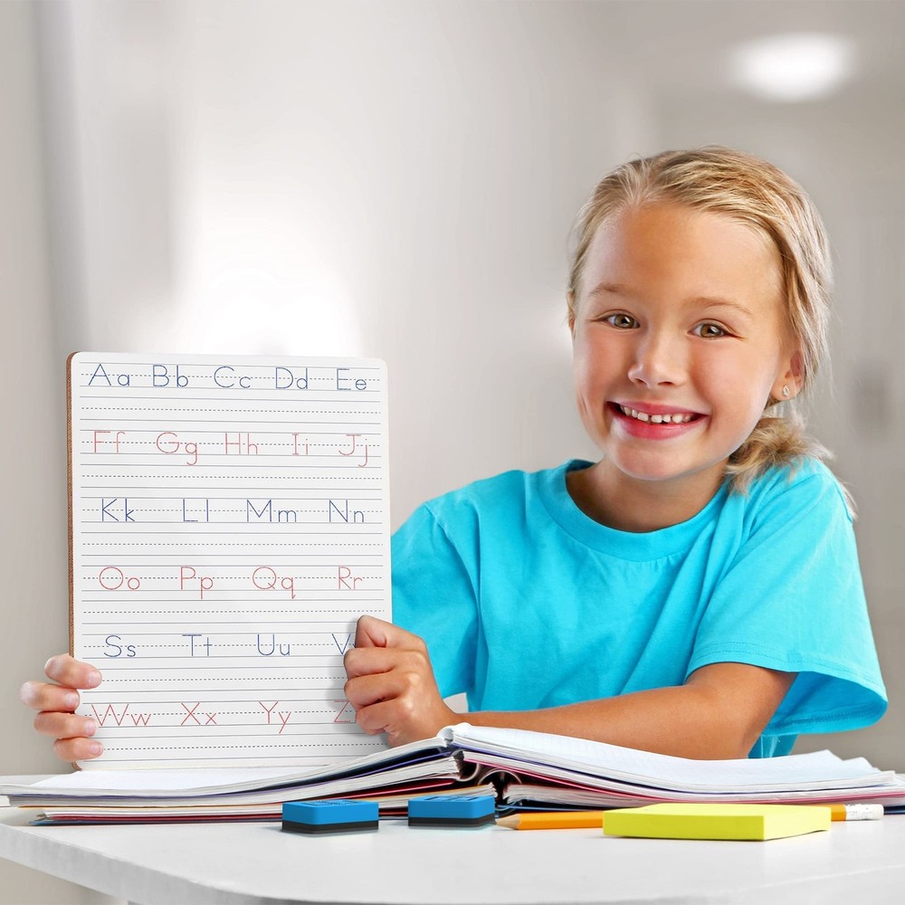 2 Pack Scribbledo Dry Erase Handwriting Practice for 9 x 12 inches, White