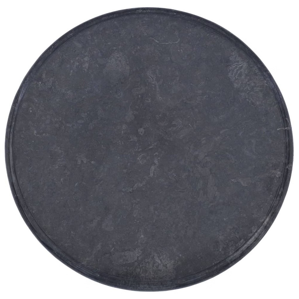 Table Top Black Ø23.6"x1" Marble