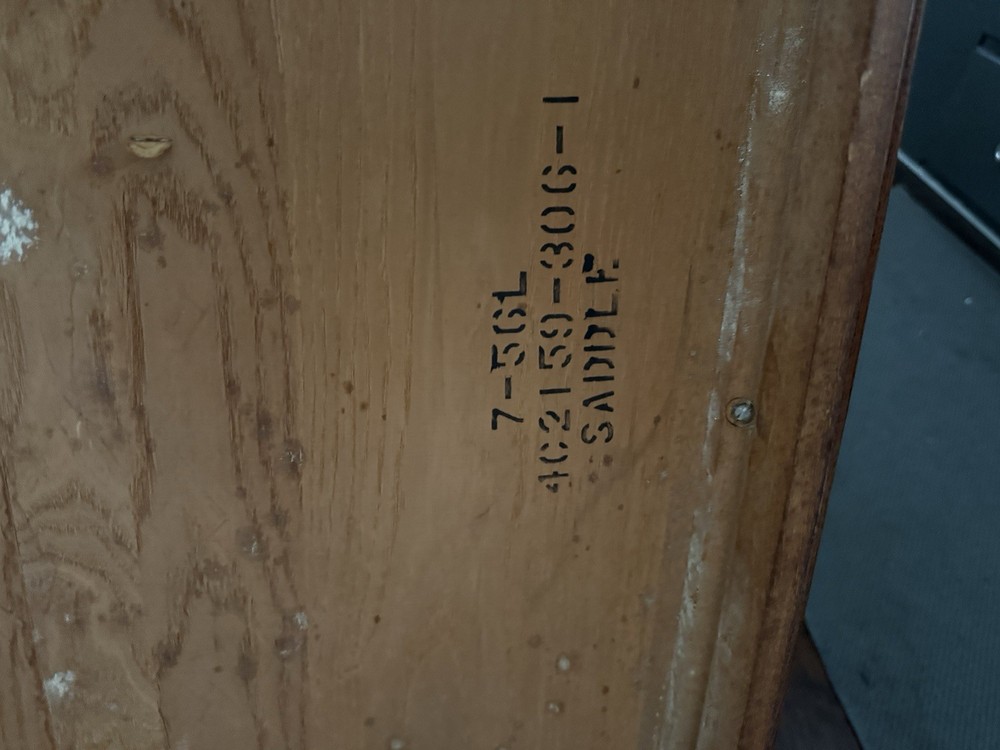 Mid-Century Square Wood Coffee Table