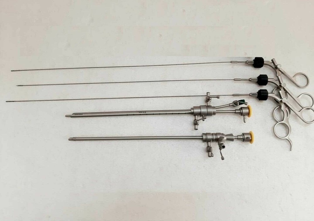 5 pc HYSTEROSCOPY SET Operative Diagnostic Hysteroscopy
