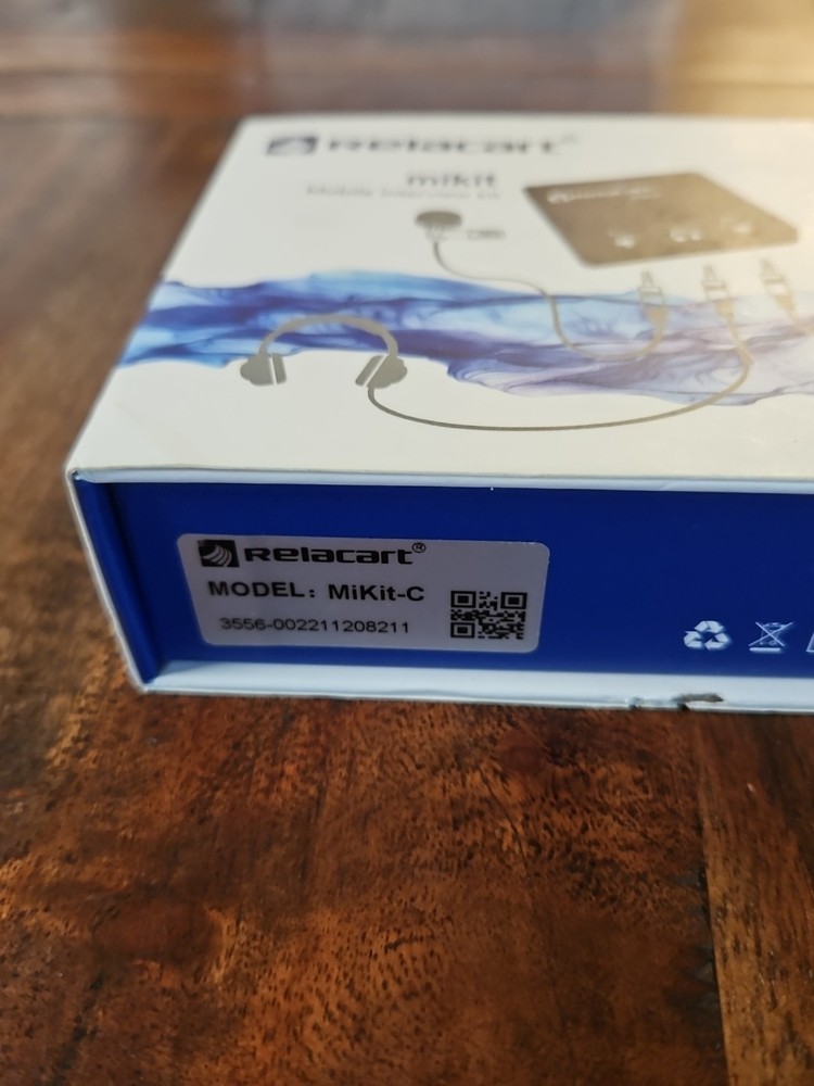 Mikit Dual Channel Compact Audio Interface,Kit with USB and USB-C Outputs