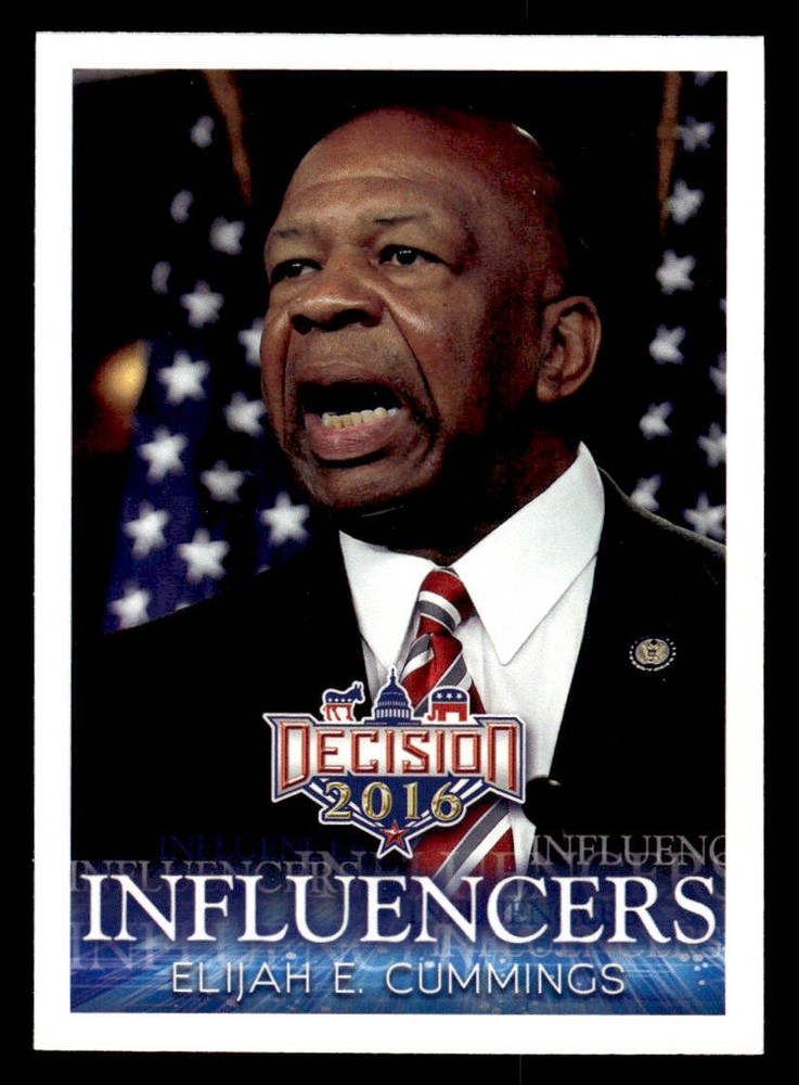 2016 Decision 2016 #30 Elijah E. Cummings Card