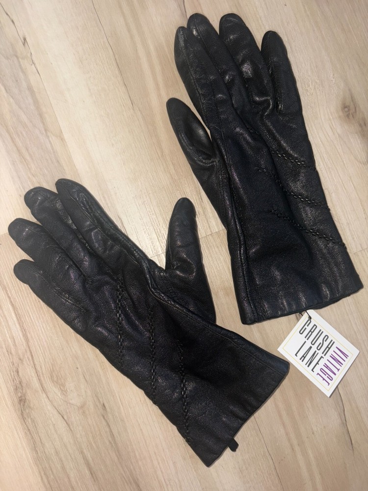 leather gloves
