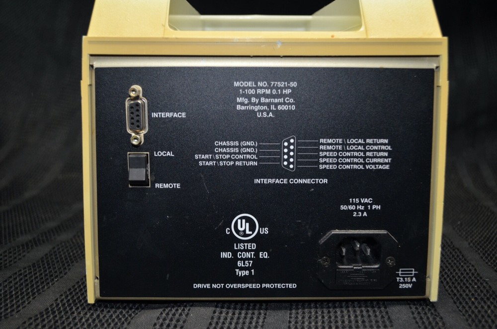 Cole Parmer MasterFlex 77521-50 Console Drive