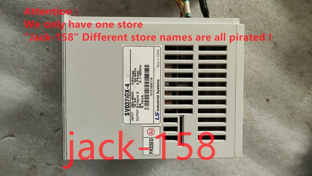 SV037IGX-4 BY DHL OR Fedex