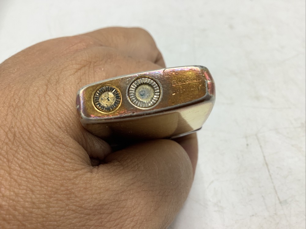 Vintage Ronson Varaflame Lighter West Germany Adjustable Flame