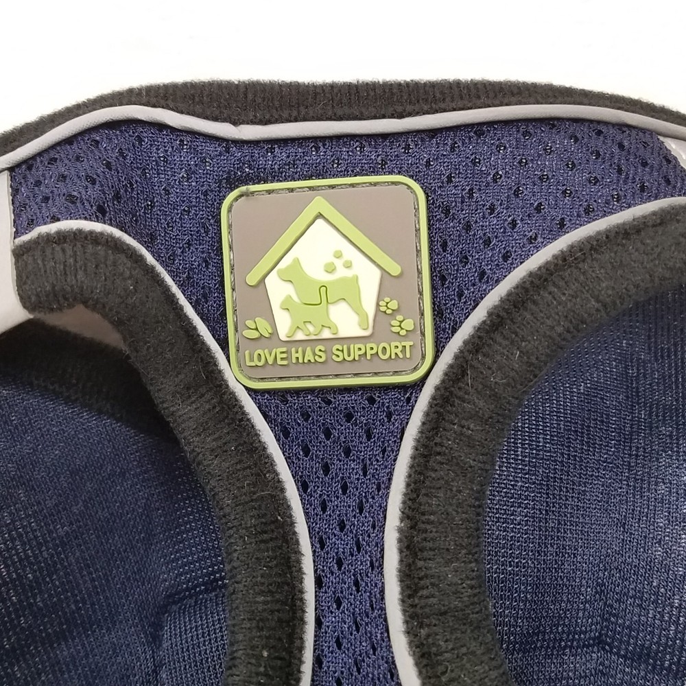 Love Has Support Small Dogs Harness No Pull Puppy Vest Blue Size Small