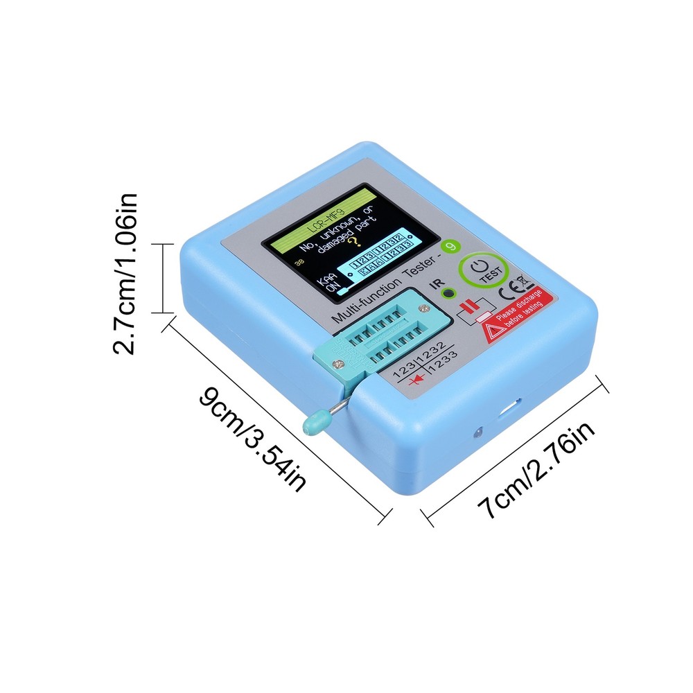 MF9 1.8'' TFT LCD Display Multi-meter Transistor Tester Diode Triode