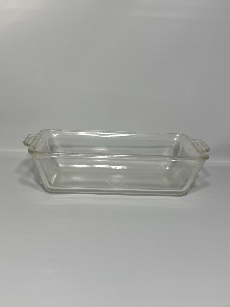 Pyrex Clear Glass Rectangle Loaf Pan 212