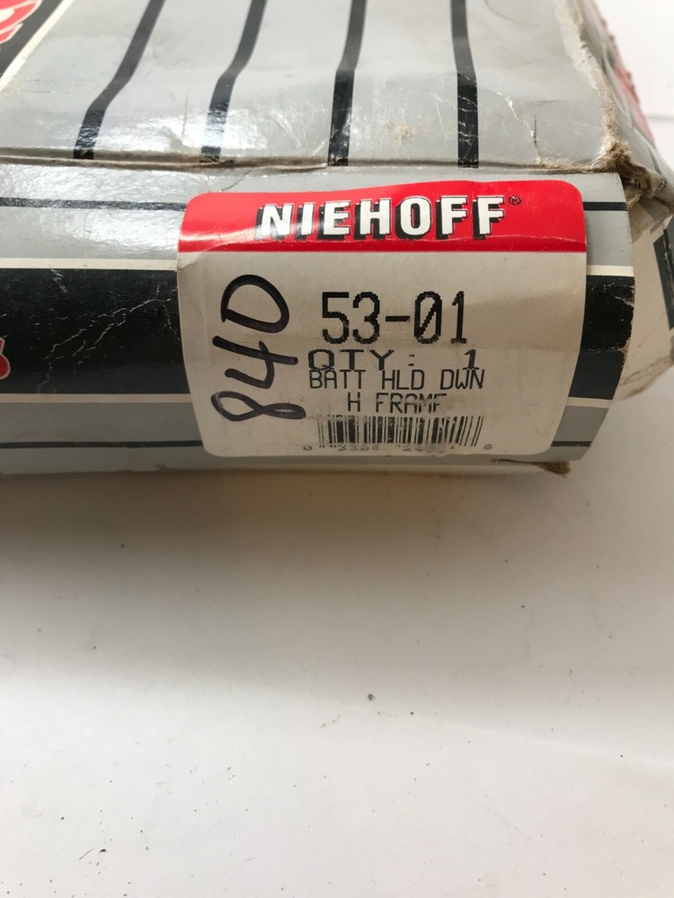 BWD 53-01 " H " Style Frame Battery Hold Down Kit