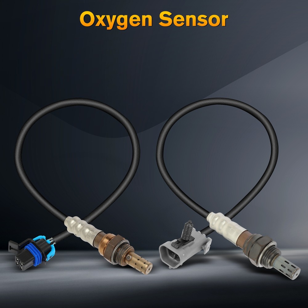 2pcs Oxygen Sensor O2 for 2004-2005 Chevrolet Trailblazer 4.2L Up+Downstream