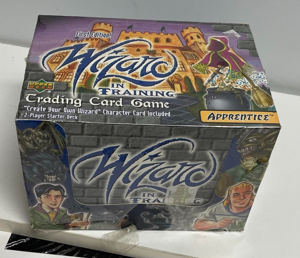 Wizard in Training 2 Player Starter Deck Display Sealed RARE 2000 Upper Deck TCG