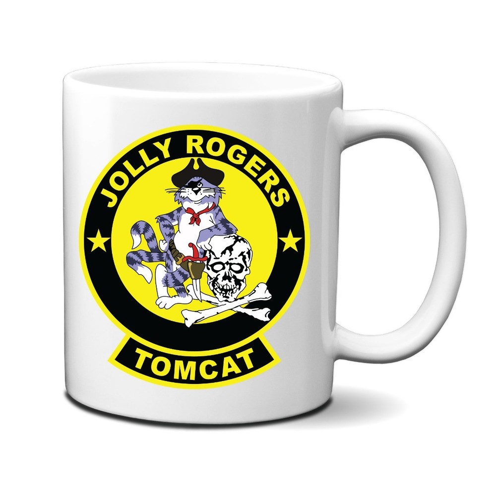 Jolly Rogers Tomcat Patch 11Oz Ceramic Mug