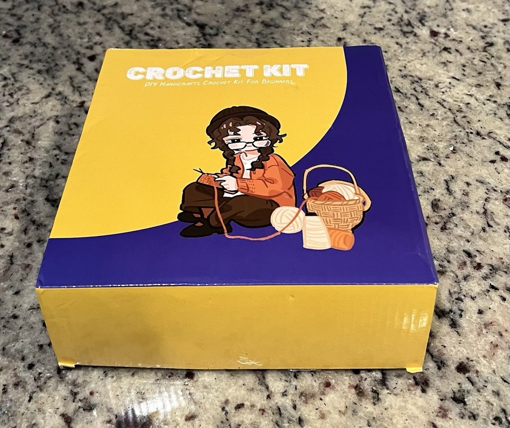 Marribol Crochet Kit for Beginners Dinosaur  2 Pack