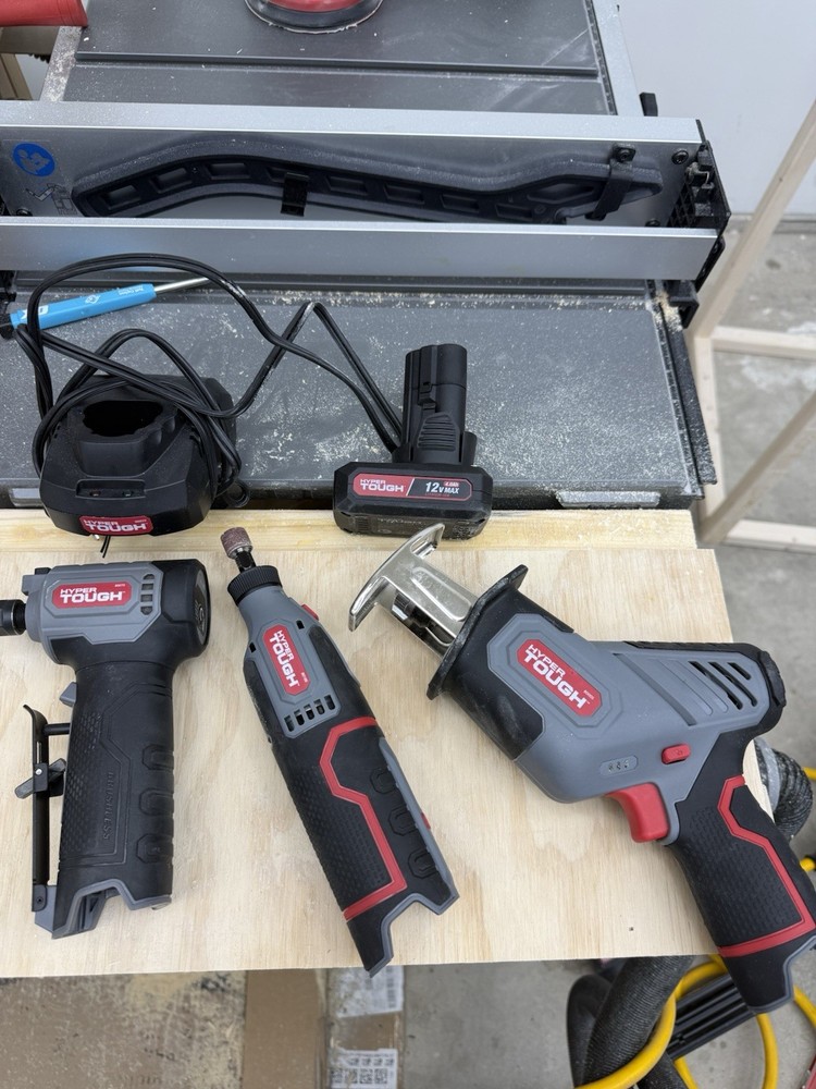 HYPER Tough 12V Li-Ion Tool Set & battery