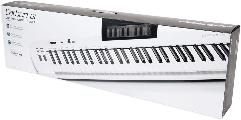 Samson Carbon 61 | 61 Keyboard USB MIDI Controller