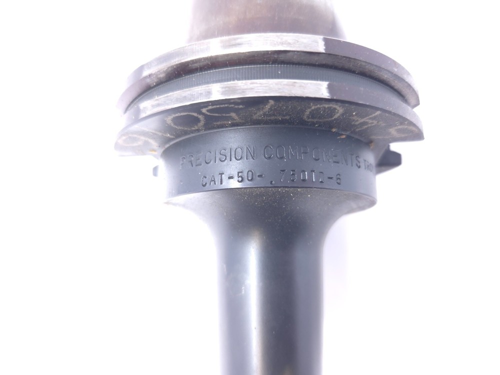 Precision Components CAT50 CUSTOM DIA .588" Endmill Tool Holder 6" Proj. BE8