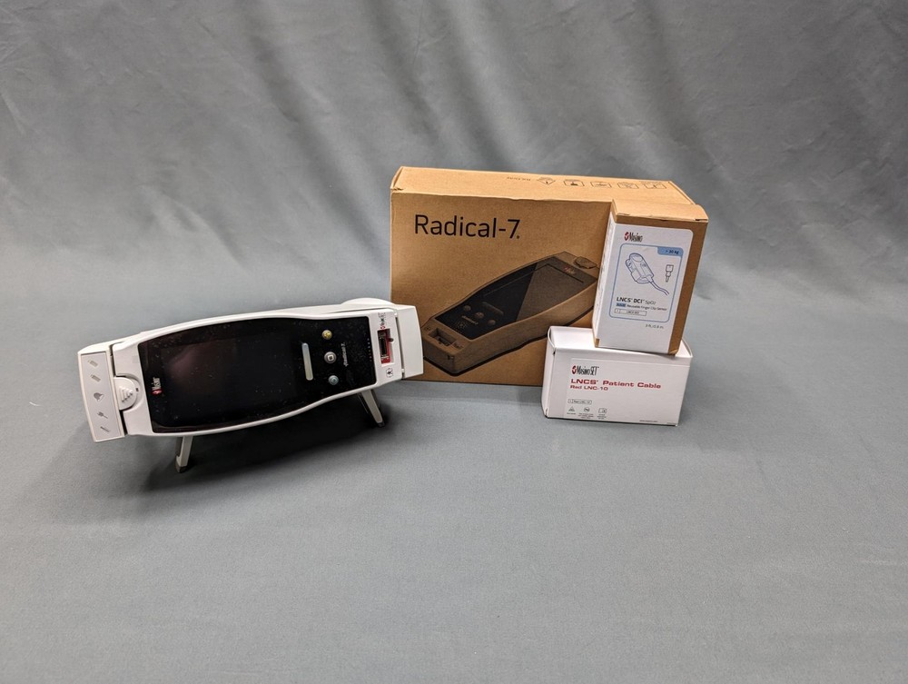 Masimo Radical 7 Pulse Oximeter Spo2 touchscreen wifi bluetooth
