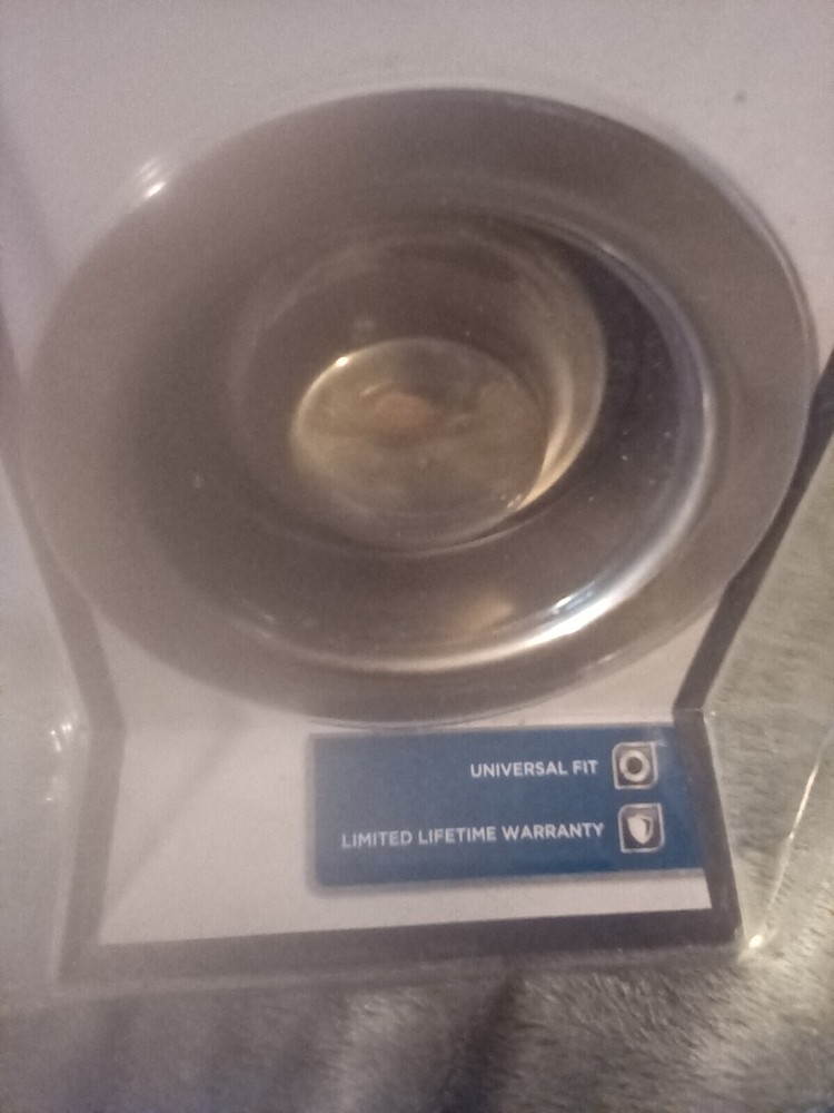 Glacier bay garbage disposal rim and stopper nip.