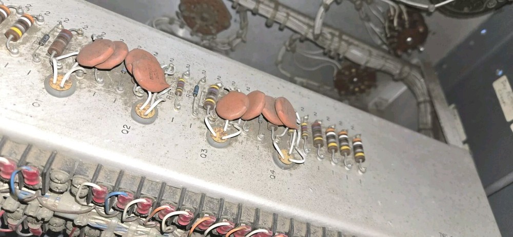 AM Transmitter Radio Front Panel Controls Collins 820 E/F-1