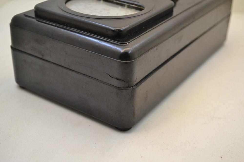 Vintage electrical measuring instrument from 1965