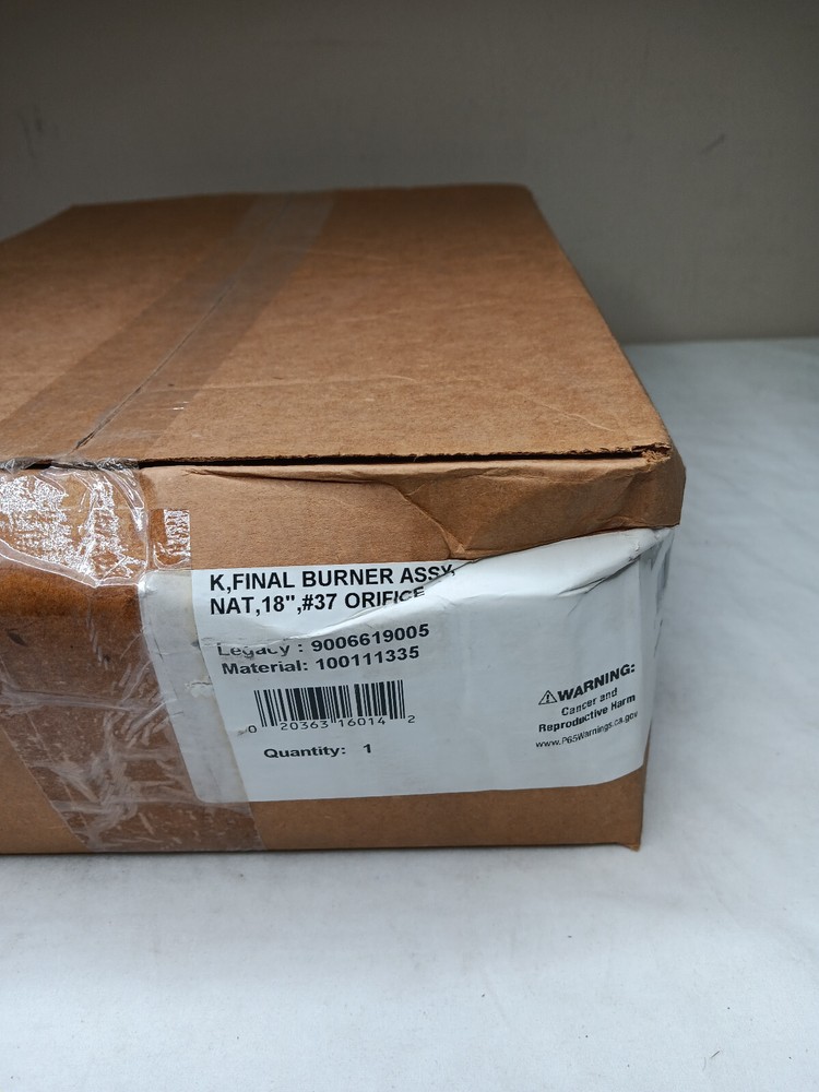 K, Final Burner Assembly 100111335 9006619005 New-Old Stock