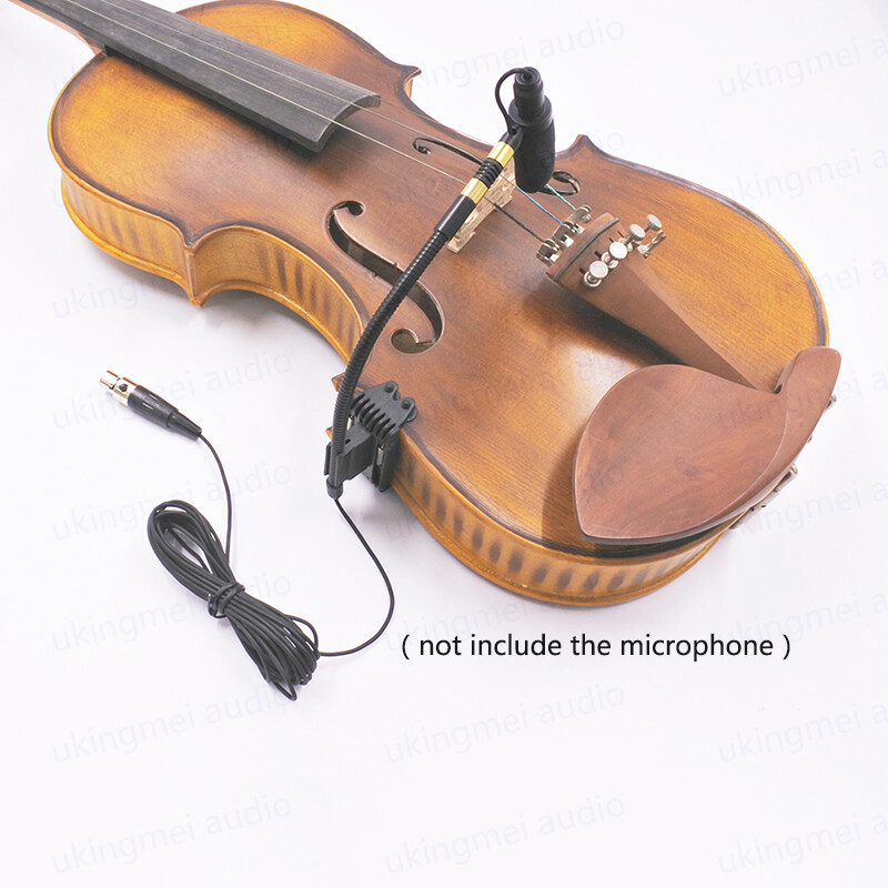 Instrument Microphone Clips Stand Mount Mic Holder For Violin