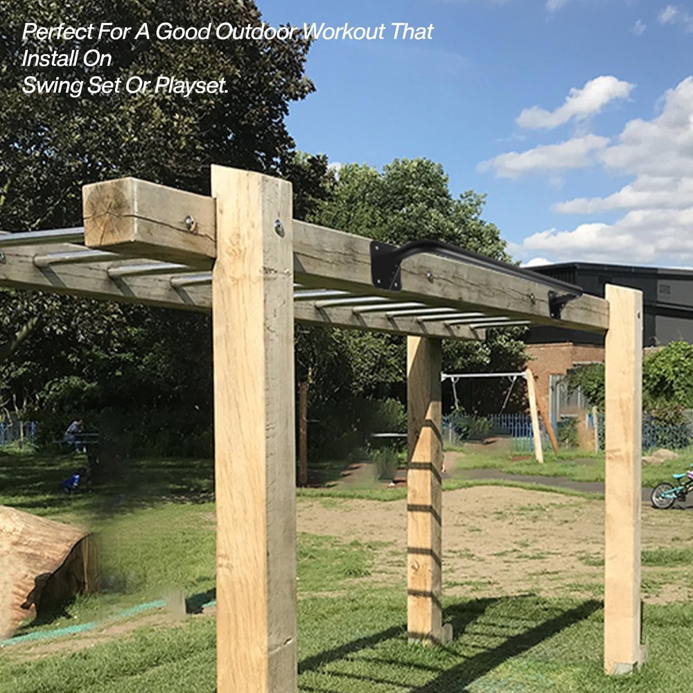 Wall Mounted Doorway Pull Up Bar, Heavy Duty Strength Training Pull-Up Bars f...