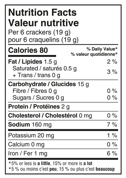 Premium Plus Salted Tops Crackers, 450g (2 Pack)