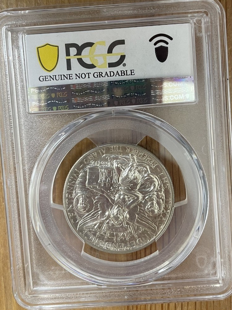 1937 S Texas Commemorative Silver Half Dollar PCGS UNC Uncirculated