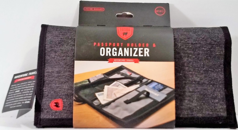 Grand Trunk ATOM Passport Holder & Organizer - New