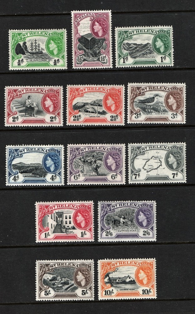 St Helena - Scott 140-152  Complete Set   -   Mint Never Hinged