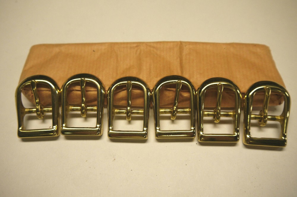Wholesale Solid Brass Center bar Buckle. for 50 pieces. 3/4"