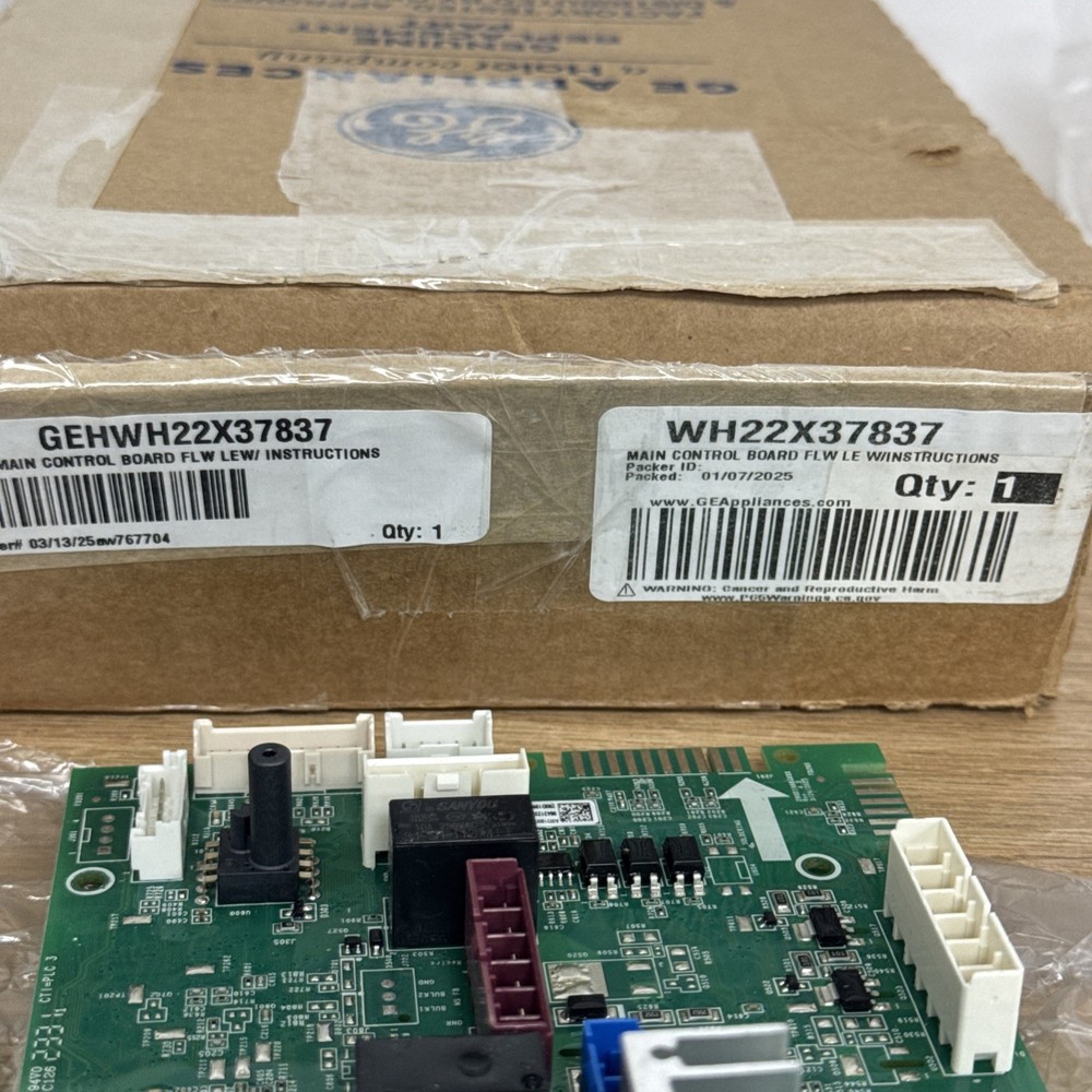 GE WH22X37837 Main Washer Machine Control Board