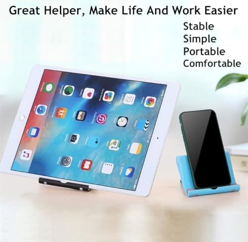Cell Phone Stand for Desk, Foldable Cell Phone Holder Mobile Phone Dock Multi