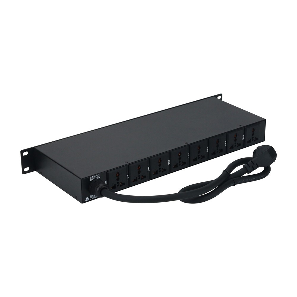 8-Channel Power Sequencer Controller Sequence Stage Manager Fit Voltage Display