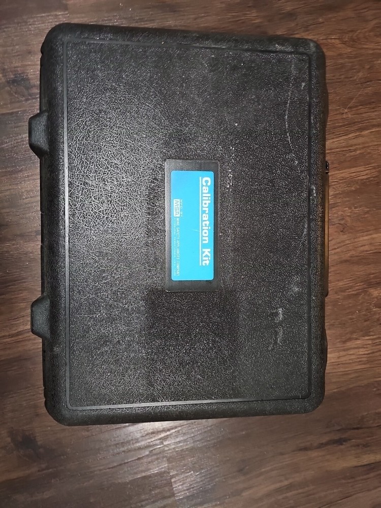 MSA Calibration Test Check Kit. Read Description Missing Items.