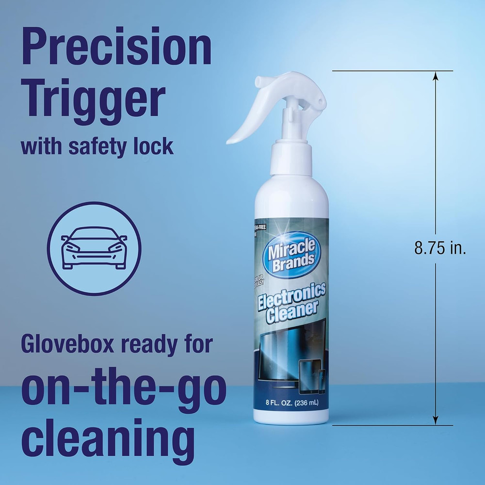 Miraclespray for Electronics Cleaning, Safe Multisurface Cleaner for Any TV