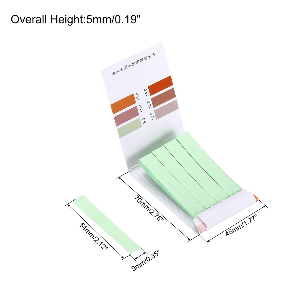 PH Test Strips 9.0-14.2pcs 80 Indicators Sunflower Maps Tester