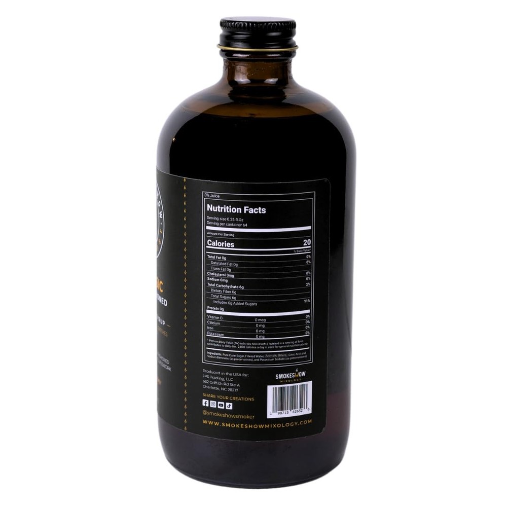 Cocktail Syrup - 64 Servings (16 oz, Classic Old Fashioned)