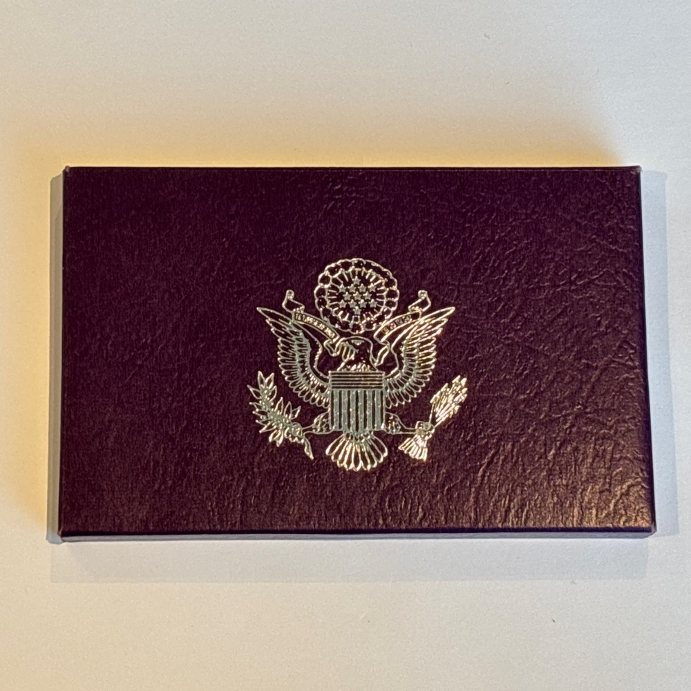 1991 U.S. Mint Proof Set Kennedy Half Dollar Five Different Coins Original Box