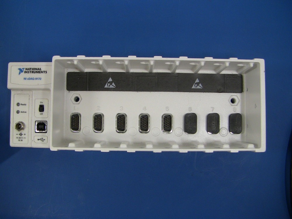 National Instruments NI cDAQ-9172 plus modules