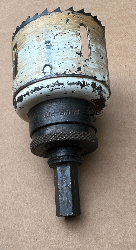 BLUE-POINT TOOLS HOLE SAW 2 1/8 inch. used