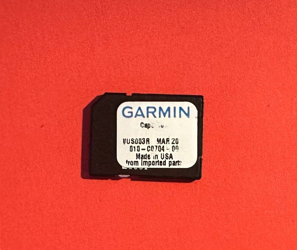 Garmin VUS003R  Cape Cod 010-C0704-00 March 2017