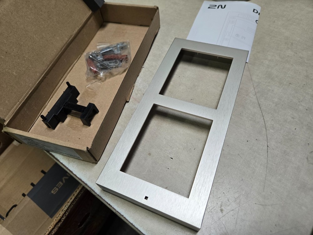 2N IP Intercom frame 2-Module surface mount 9155022 New Open Box