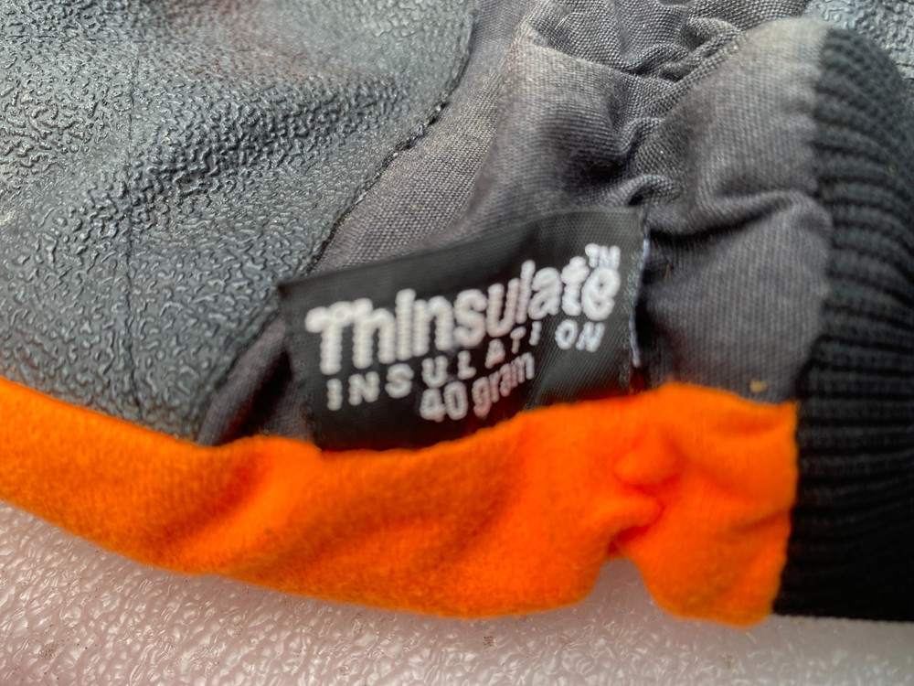 40g Thinsulate Blaze Orange Mittens
