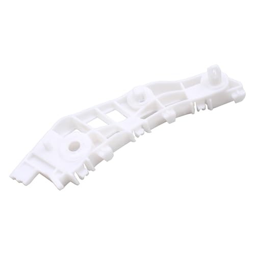 2Pcs White Front Driver and Passenger Side Bumper Bracket for Mitsubishi