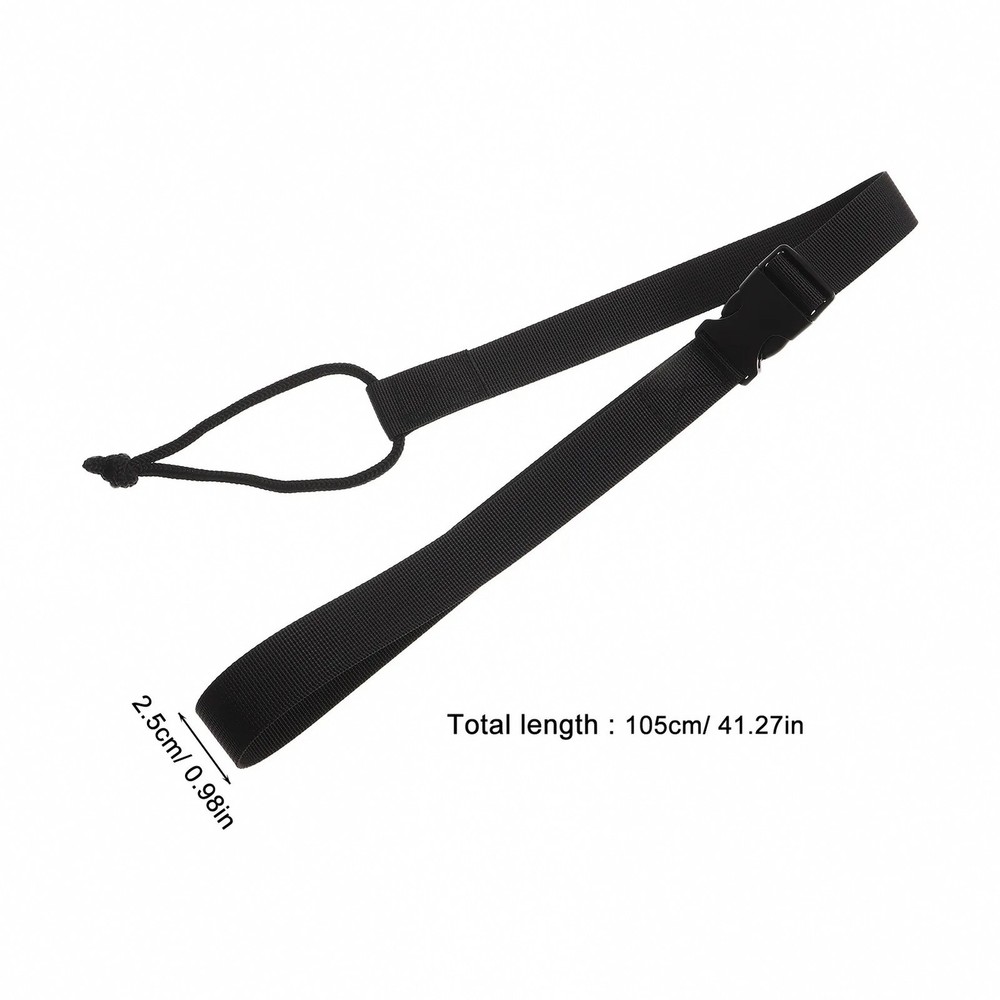 2Pcs Adjustable Snowboard Leashes for Beginners Universal Safety Binding