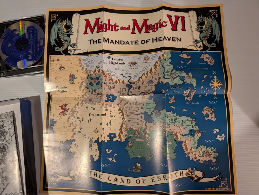 CIB Might & Magic Millennium Big Box Edition PC CD Collectables