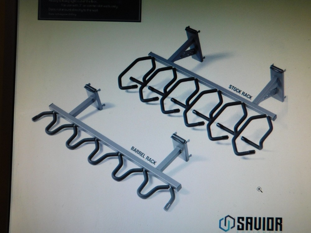 savior 6 gun rack for wall system